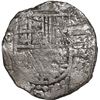 Image 1 : BOLIVIA, Potosí, cob 8 reales, Philip III, assayer not visible, Grade 3.