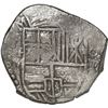Image 1 : BOLIVIA, Potosí, cob 4 reales, 1617 M, Grade 1, ex-Morse.