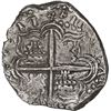 Image 2 : BOLIVIA, Potosí, cob 4 reales, 1617 M, Grade 2, ex-Morse.