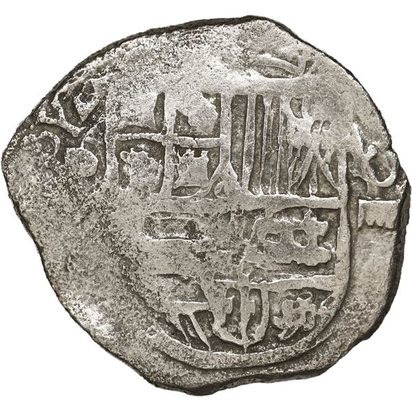 BOLIVIA, Potosí, cob 4 reales, Philip III, assayer not visible, Grade 1, ex-Morse.
