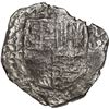 Image 1 : BOLIVIA, Potosí, cob 8 reales, Philip III, assayer T, Grade 3.