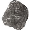Image 2 : BOLIVIA, Potosí, cob 4 reales, Philip III, assayer not visible, Grade 3.