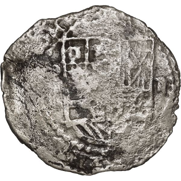 BOLIVIA, Potosí, cob 2 reales, Philip III, assayer not visible, Grade 2.