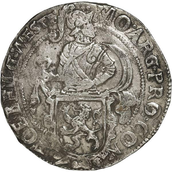 NETHERLANDS (United), Westfriesland, "lion" daalder, 1617.