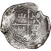 Image 2 : MEXICO, Mexico City, cob 8 reales, Philip IV, assayer D (1620s).