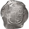 Image 1 : MEXICO, Mexico City, cob 8 reales, Philip IV, assayer P (early 1630s).