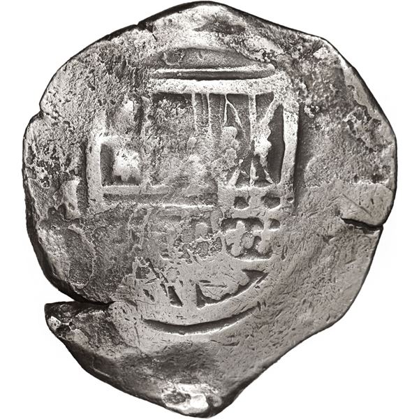 MEXICO, Mexico City, cob 8 reales, Philip IV, assayer not visible (early 1630s).