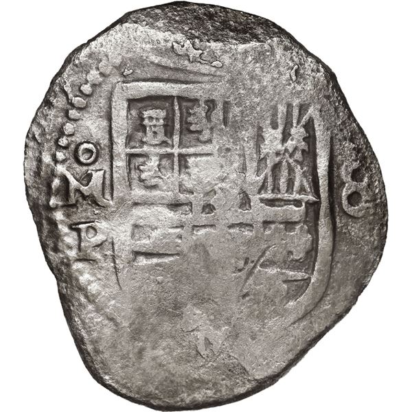 MEXICO, Mexico City, cob 8 reales, 1637 P.