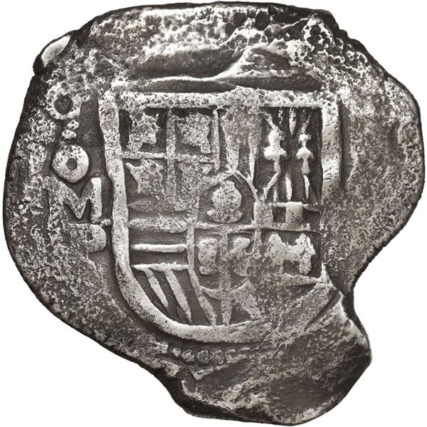 MEXICO, Mexico City, cob 8 reales, 1638 P.
