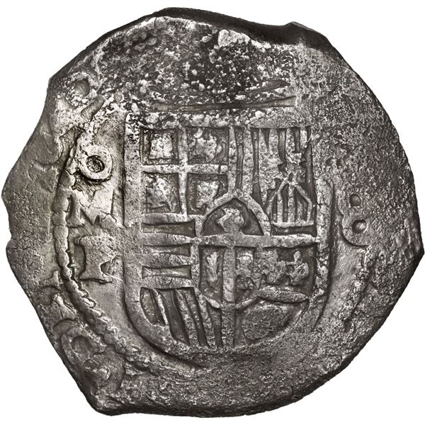 MEXICO, Mexico City, cob 8 reales, 1640 P.