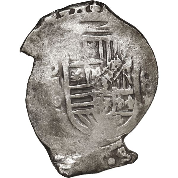 MEXICO, Mexico City, cob 8 reales, Philip IV, assayer P.