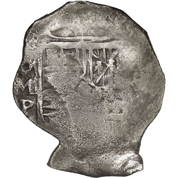 MEXICO, Mexico City, cob 8 reales, Philip IV, assayer P.