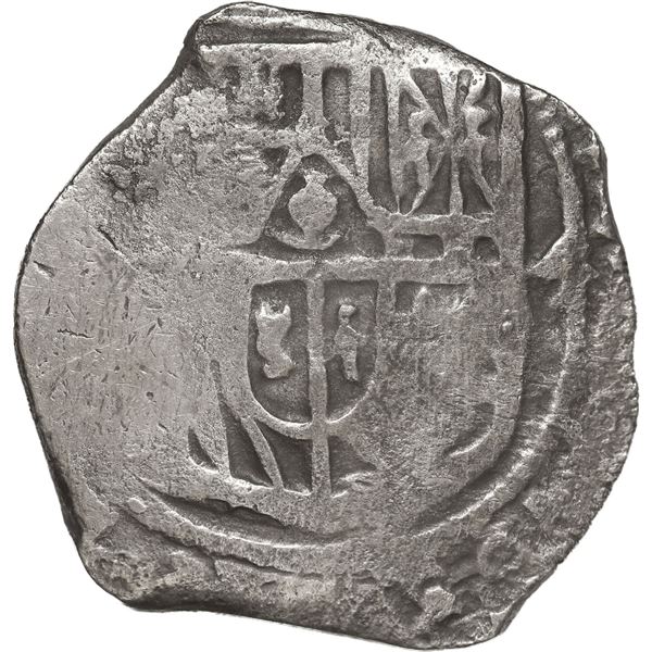 MEXICO, Mexico City, cob 4 reales, Philip IV, assayer not visible (D).