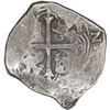 Image 2 : MEXICO, Mexico City, cob 4 reales, Philip IV, assayer not visible (D).