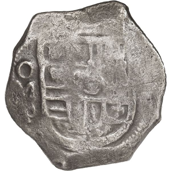 MEXICO, Mexico City, cob 4 reales, Philip IV, assayer P (mid-1630s).