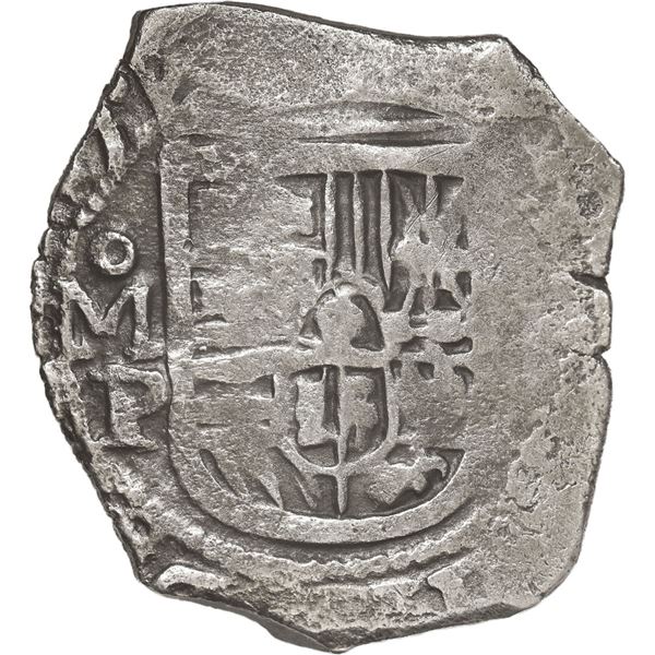 MEXICO, Mexico City, cob 4 reales, 1637 P.