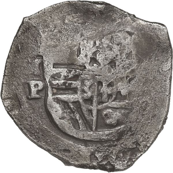 MEXICO, Mexico City, cob 4 reales, Philip IV, assayer P.