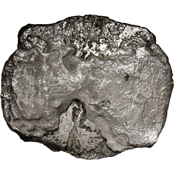 MEXICO, Mexico City, clump of three cob 8 reales, Philip IV, assayers not visible.