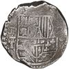 Image 1 : BOLIVIA, Potosí, cob 8 reales, Philip IV, assayer T (1630s).