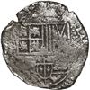 Image 1 : BOLIVIA, Potosí, cob 8 reales, Philip IV, assayer not visible (mid- to late 1630s).