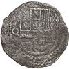 Image 1 : BOLIVIA, Potosí, cob 4 reales, Philip III, assayer Q, ex-Christensen (Plate).