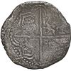 Image 2 : BOLIVIA, Potosí, cob 4 reales, Philip III, assayer Q, ex-Christensen (Plate).