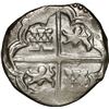 Image 2 : BOLIVIA, Potosí, cob 4 reales, Philip IV, assayer not visible, "flat" lions