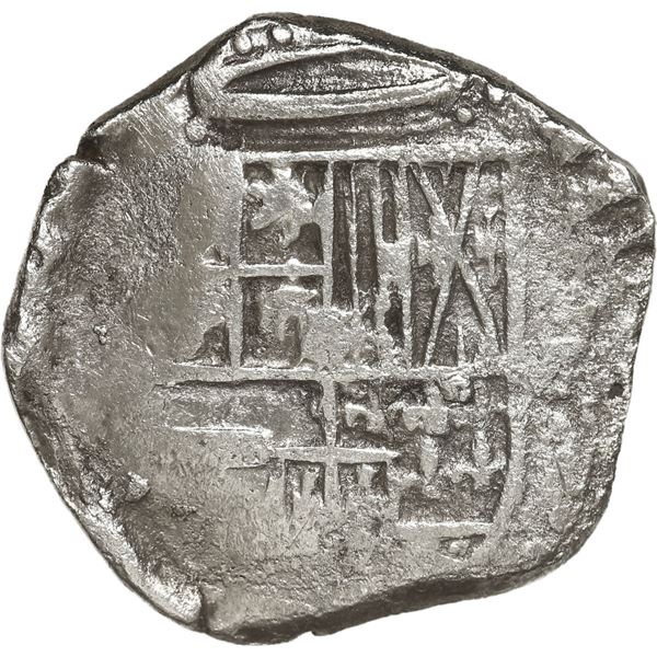 BOLIVIA, Potosí, cob 2 reales, Philip IV, assayer not visible (1630s).