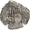 Image 2 : BOLIVIA, Potosí, cob 8 reales, 1647 (small digits), assayer not visible, with crowned-L countermark 