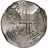 Image 2 : BOLIVIA, Potosí, cob 8 reales, 1651 O, with two crowned-C countermarks on cross (very rare), ex-Mast