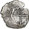 Image 2 : BOLIVIA, Potosí, cob 4 reales, 1650 O, no countermark (rare), ex-Mastalir.
