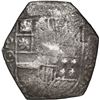 Image 1 : BOLIVIA, Potosí, cob 4 reales, (1650-51) O, with crowned-L countermark on cross, ex-Mastalir (Plate)