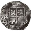 Image 2 : BOLIVIA, Potosí, cob 4 reales, 1652 E, transitional McLean Type I (variety with E-E-E across bottom)