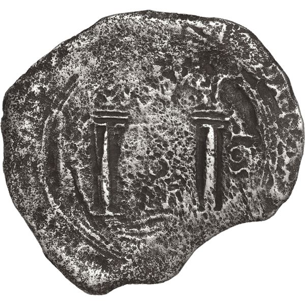 COLOMBIA, Bogotá, cob 8 reales, 1652, assayer not visible (Ramos).