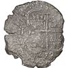 Image 2 : BOLIVIA, Potosí, cob 4 reales, 1652 E, transitional McLean Type II var with error denomination 4/2, 