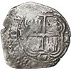 Image 2 : BOLIVIA, Potosí, cob 8 reales, 1653 E, •PH• at top, •8• above cr