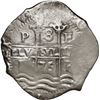 Image 1 : BOLIVIA, Potosí, cob 8 reales, 1676 E, ex-Sebring, ex-Spink.