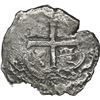 Image 2 : BOLIVIA, Potosí, cob 4 reales, 1678 E, retrograde denomination 4.