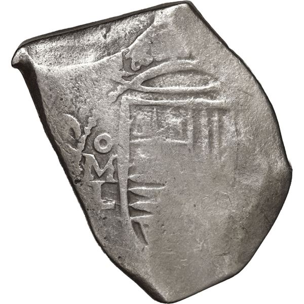 MEXICO, Mexico City, cob 8 reales, 1679 L.