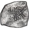 Image 2 : MEXICO, Mexico City, cob 8 reales, Charles II, assayer not visible, rotated double-strike (rare).