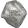 Image 1 : MEXICO, Mexico City, cob 8 reales, Charles II, assayer not visible.