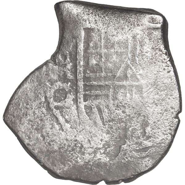 MEXICO, Mexico City, cob 4 reales, Charles II, assayer G.