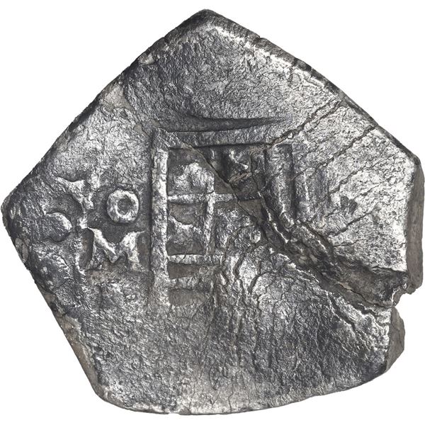 MEXICO, Mexico City, cob 4 reales, 1681 L, rare.