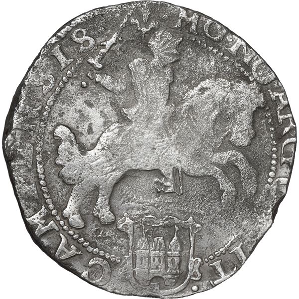 NETHERLANDS (United), Campen, "rider" ducatoon, 1661.