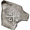 Image 2 : MEXICO, Mexico City, cob 8 reales, Charles II, assayer not visible (L), very odd shape, ex-Morse.