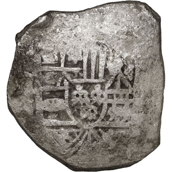 MEXICO, Mexico City, cob 8 reales, Philip V, assayer not visible (J), style of 1705-12, ex-Morse.