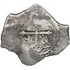 Image 2 : MEXICO, Mexico City, cob 8 reales, 1713 J, ex-Treasure of the Spanish Main (Parke-Bernet, plated).