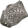 Image 1 : MEXICO, Mexico City, cob 8 reales, 1714 J, old-style shield and cross.