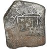 Image 1 : MEXICO, Mexico City, cob 8 reales, 1714 J, old-style shield and cross, encrusted as found, ex-MacAll