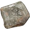Image 2 : MEXICO, Mexico City, cob 8 reales, 1714 J, old-style shield and cross, encrusted as found, ex-MacAll